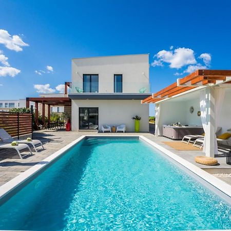 Villa Olea With Heated Pool And Jacuzzi Sukošan エクステリア 写真