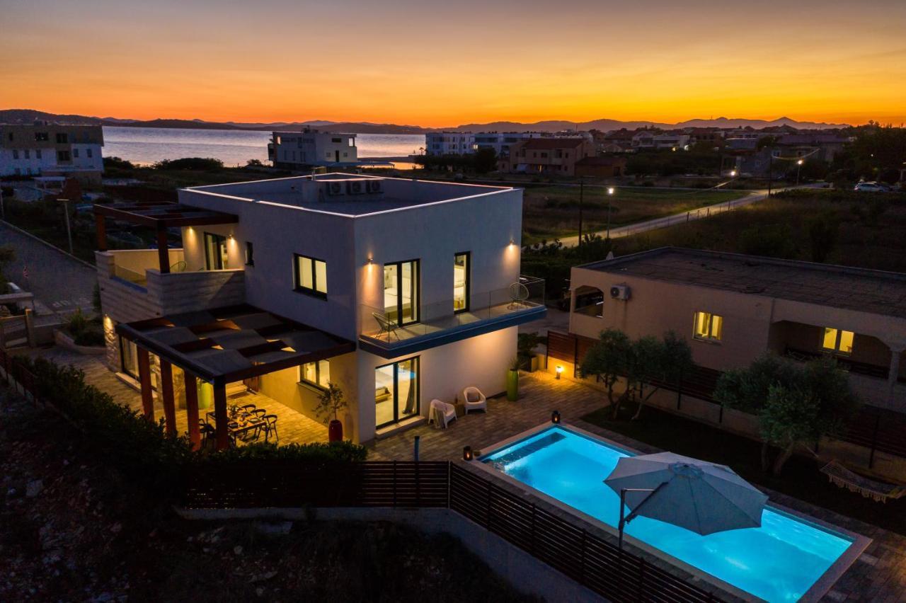 Villa Olea With Heated Pool And Jacuzzi Sukošan エクステリア 写真