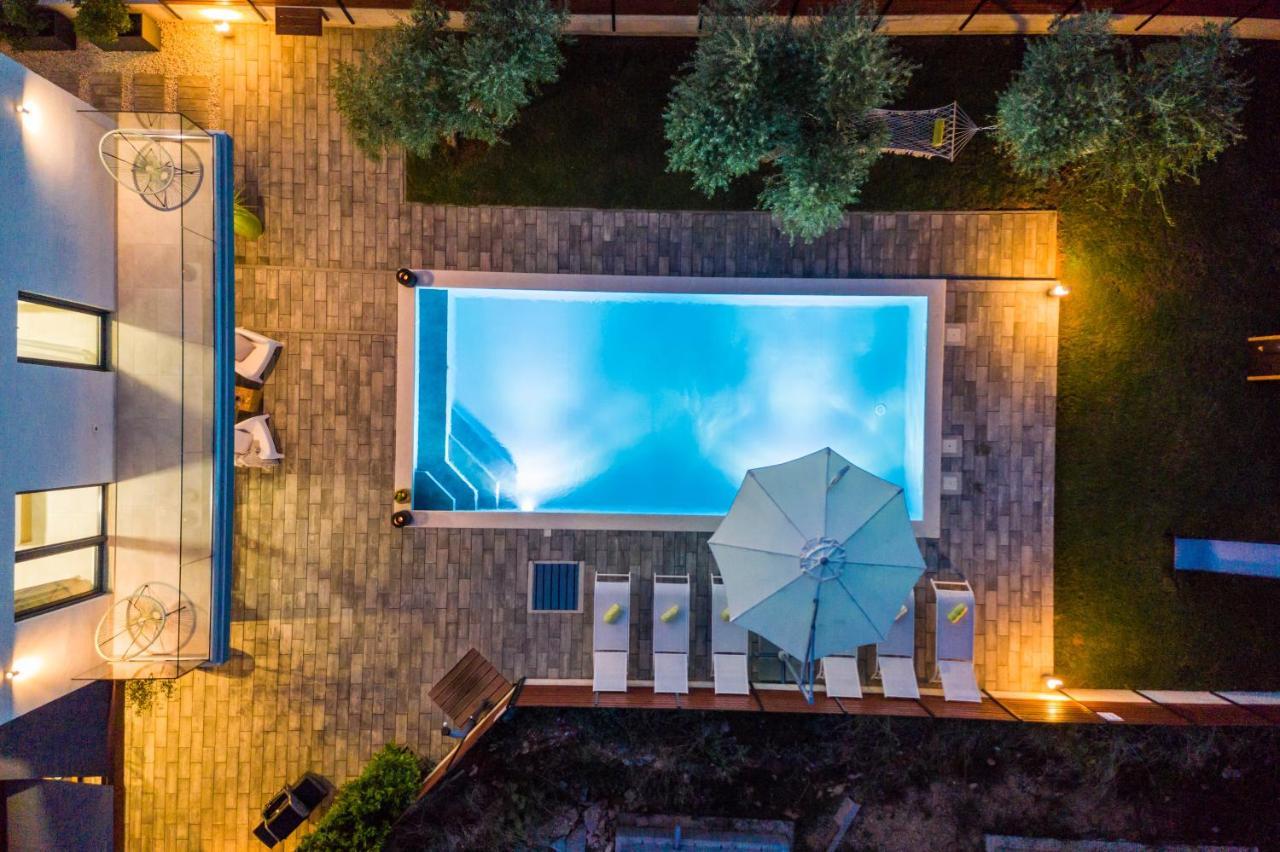 Villa Olea With Heated Pool And Jacuzzi Sukošan エクステリア 写真